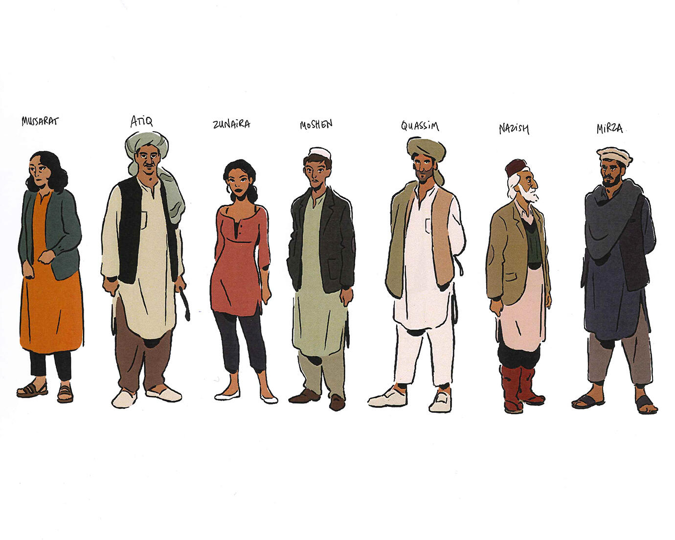 No Et Moi Personnage Principaux Trophées de l'édition 2020] Adaptation: "Les Hirondelles de Kaboul" en film  d'animation - Livres Hebdo