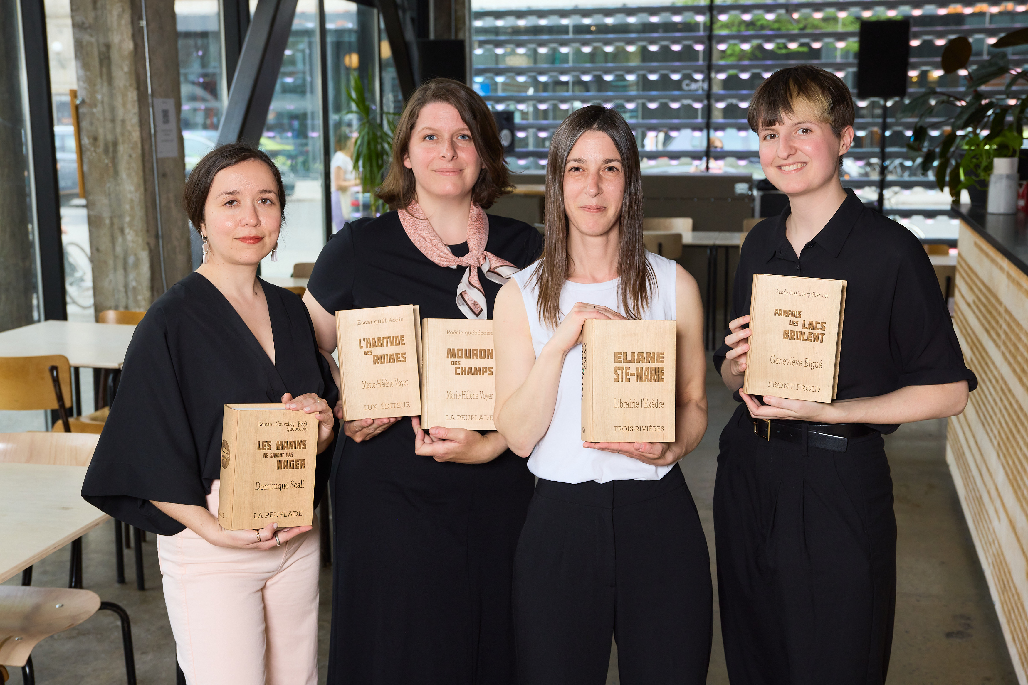 Les lauréats du Prix des libraires du Québec 2023 - Livres Hebdo