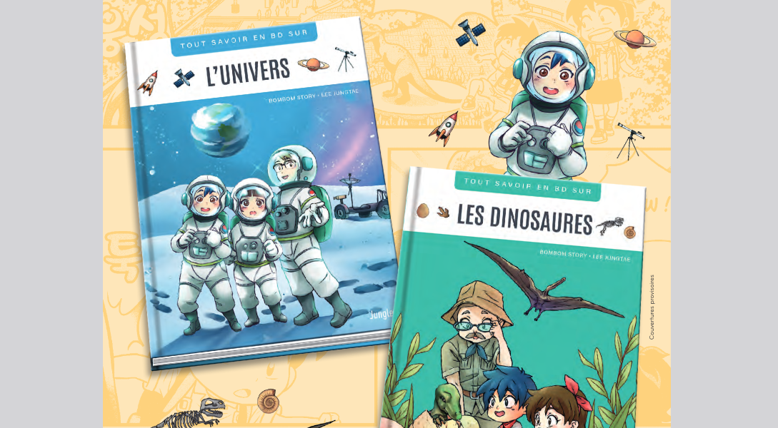 Les dinosaures en manga - Bayard Éditions