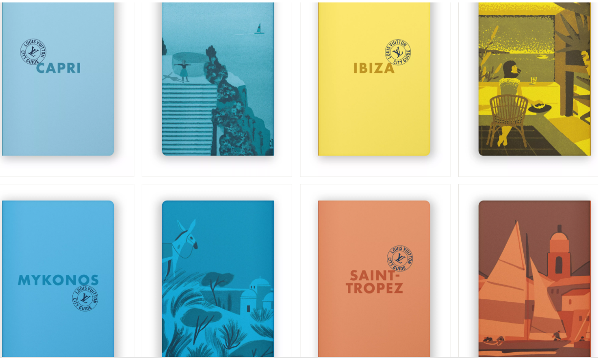 Nouveau format pour les guides de voyage Louis Vuitton - Livres Hebdo