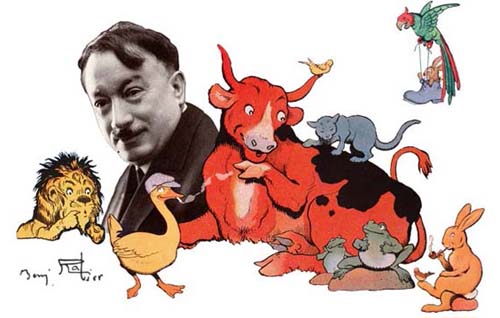 L'hommage du musée de l’Illustration Jeunesse à Benjamin Rabier ...
