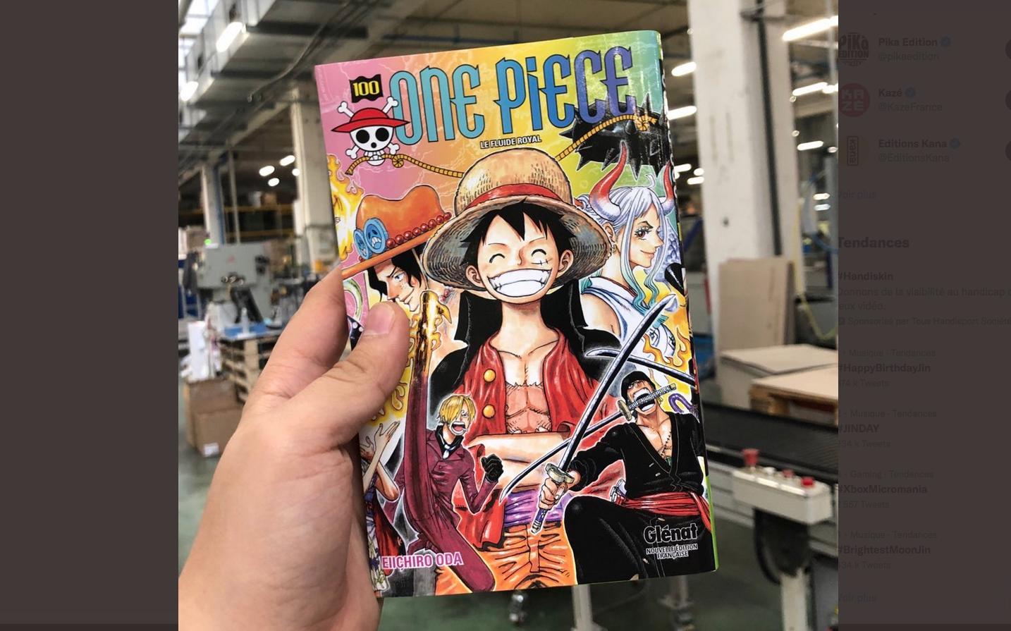 100e Tome L Epopee One Piece A Son Apogee Livres Hebdo