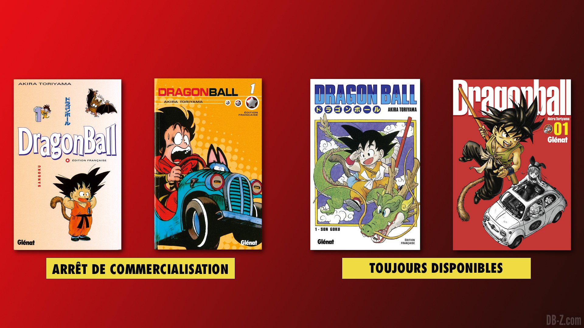 Glénat tire un trait sur le sens de lecture occidental de Dragon Ball