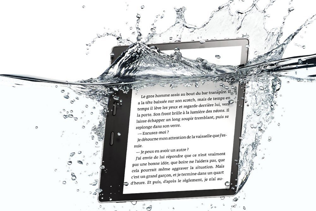 Une liseuse waterproof pour lire dans son bain - Science et vie