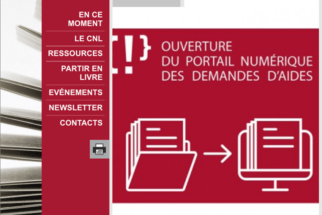Le CNL ouvre son portail de demande d'aides - Livres Hebdo