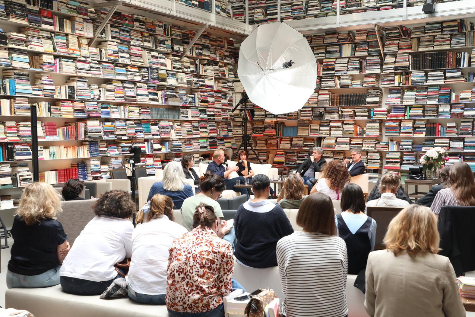 Forum de rentrée littéraire 2025 à la librairie 7L - Photo Olivier Dion