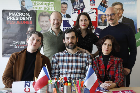 MATHIEU SAPIN, LOUISON, DOROTHÉE DE MONFREID, KOKOPELLO, MORGAN NAVARRO ET LARA