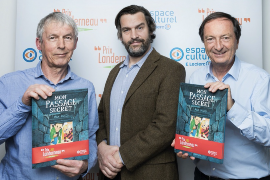 Jean-Claude Mourlevat, Max Ducos et Michel-Édouard Leclerc