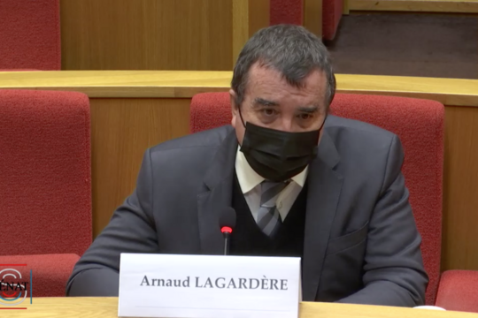 Lagardère Sénat 