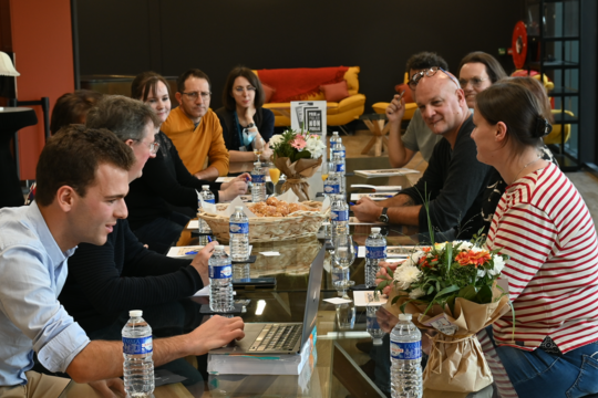 le jury en train de délibérer 