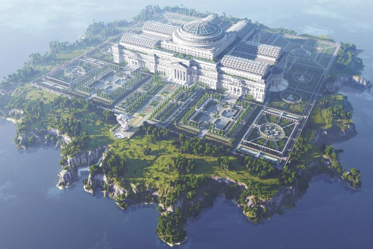 La bibliothèque dans l'univers Minecraft