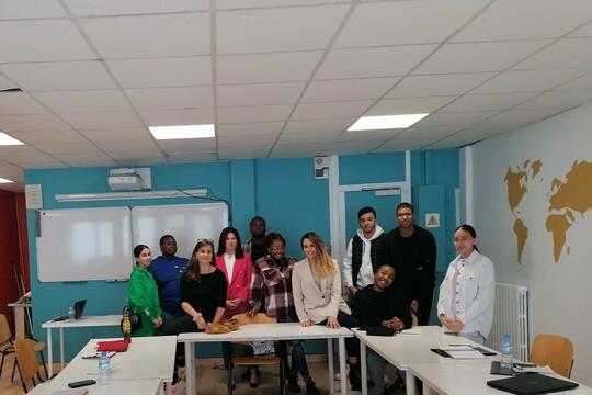 Atelier écriture Mona Messine Banlieues School