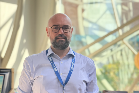  Laurent Garin, nouveau président de L’École de la Librairie