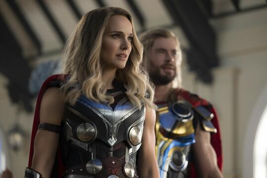 Thor: Love And Thunder: Chris Hemsworth, Natalie Portman |Copyright Marvel Studios 2022.