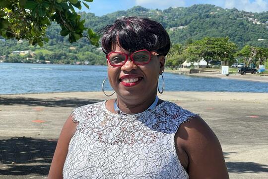 Christine Paschal-Angélique, directrice de la Bibliothèque municipale du Robert, en Martinique.