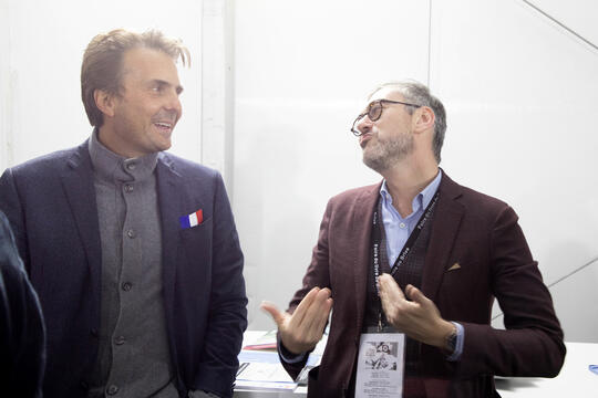 Yannick Bolloré et Jean Spiri