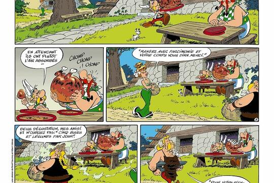 Planche Astérix