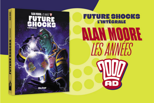 Couverture prévisionnelle de l'édition limitée Future Shocks (Delirium)