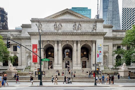 La bibliothèque centrale de New York