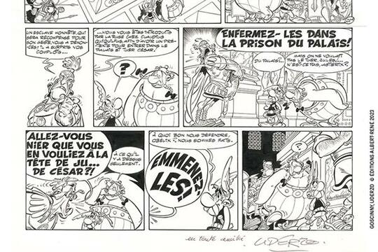 planche astérix enchères