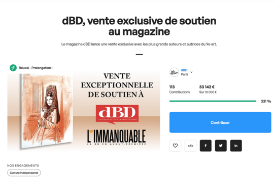 Revues dBD et Les Arts dessinés