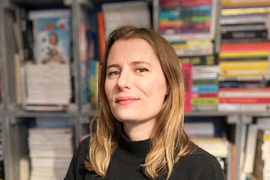 Mélody Leclerc, nouvelle responsable libraires et salons chez Harpercollins.