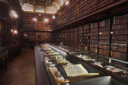Cabinet des livres du château de Chantilly