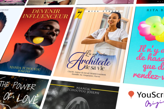 Couvertures d'ouvrages constituant la plateforme YouScribe Originals