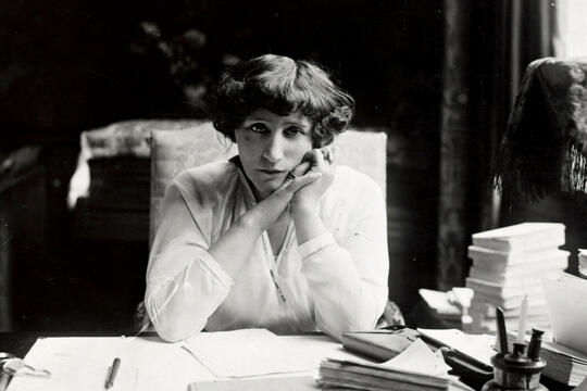 Colette par le photographe Henri Manuel vers 1920