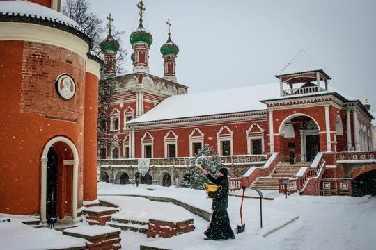 Monastère orthodoxe en russie