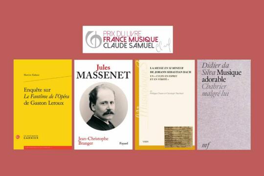 Palmarès du prix du Livre France Musique-Claude Samuel 2025