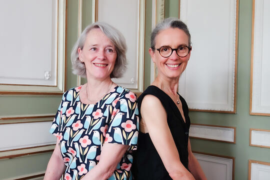 Laurence Faron et Cécile Térouanne