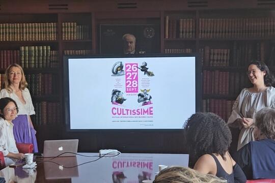 Révélation du logo de la deuxième édition de Cultissime