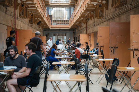 L’ancienne prison La Model, à Barcelone, a accueilli la première édition de Read