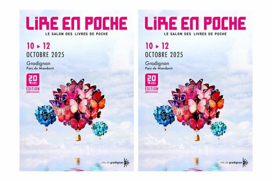 Le salon Lire en poche se tiendra du 10 au 12 octobre à Gradignan en Gironde