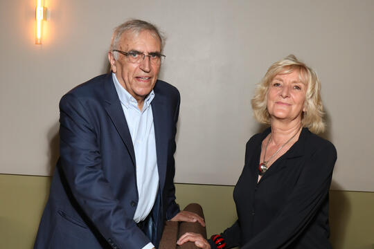 Bernard Barrault et Betty Mialet en 2020