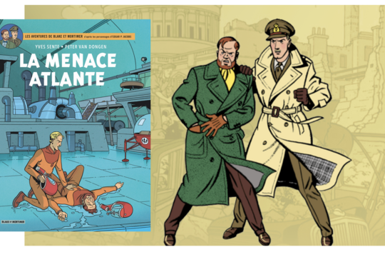 La menace atlante, 31e album des aventures de Blake et Mortimer, paraît le 21 novembre