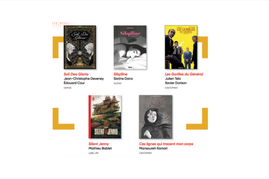 Les finalistes du prix BD Fnac France Inter 2026