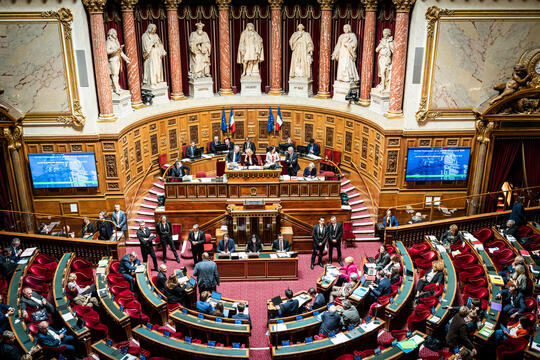 Le Sénat en novembre 2025