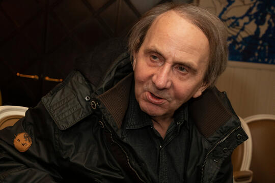 Michel Houellebecq en 2022