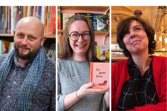 Frédéric Beauvisage, Emily Vanhée et Nolwenn Vandestien