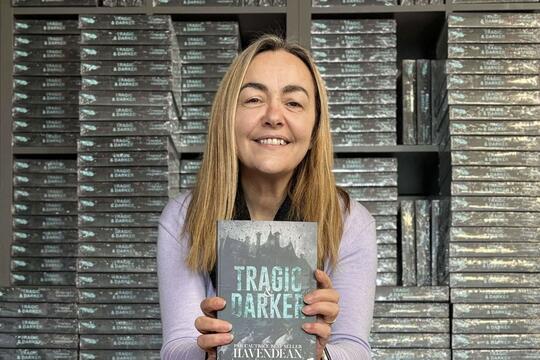 Sarah Berziou, fondatrice de Black Ink Editions