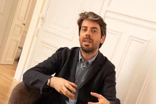 Adrien Bosc, directeur de Julliard et Éditions du sous-sol