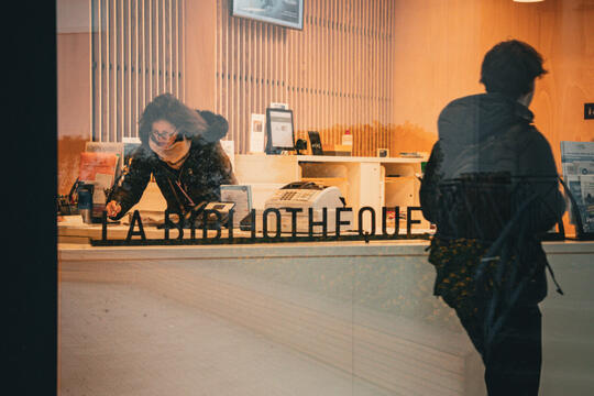 La bibliothèque de Sceaux