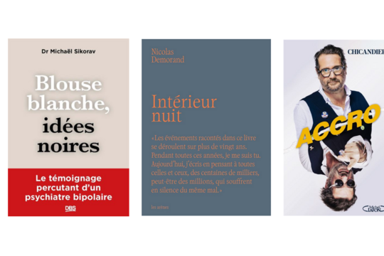 Couvertures d'ouvrages abordant le sujet de la bipolarité