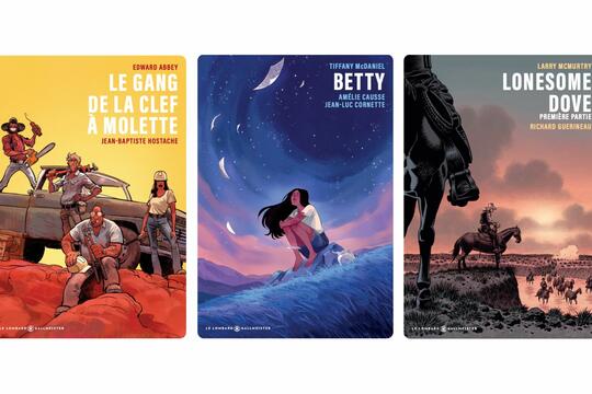 Trois premières parutions de la collection Le Lombard Gallmeister