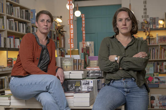 Mélanie Dumont et Marianne Bétinas, gérantes de L'Astragale, à Lyon