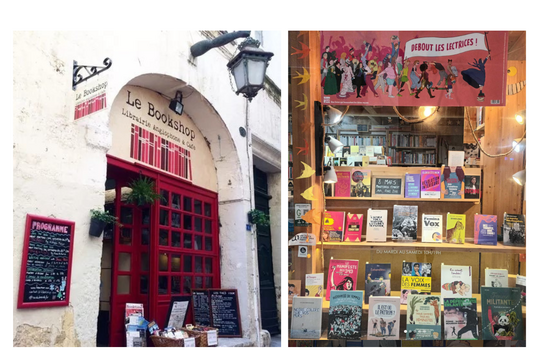 A Montpellier, Le Bookshop et Fiers de lettres