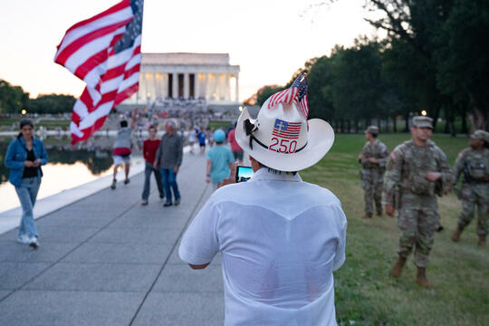 Célébrations des 250 ans des États-Unis, le 4 juillet 2026