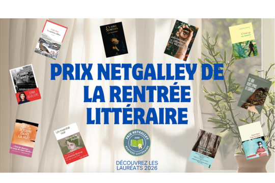 Prix NetGalley de la Rentrée littéraire 2026